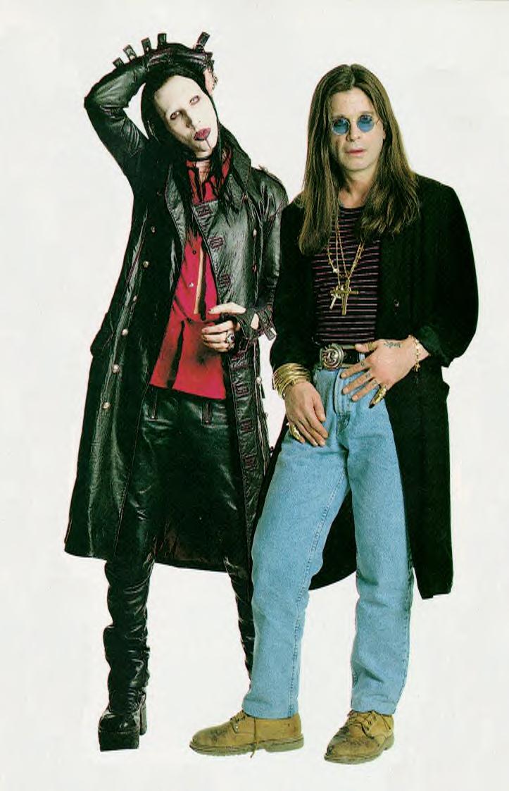 Marilyn Manson and Ozzy Osbourne